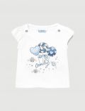 T-shirt manica corta Mayoral - bianco cielo - 0