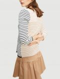 Maglia manica lunga - beige blu - 2