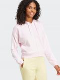 Felpa sportiva aperta Adidas - rosa - 3