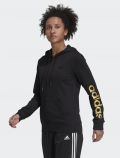 Felpa sportiva aperta Adidas - black - 0