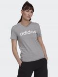 T-shirt manica corta sportiva Adidas - grigio - 0