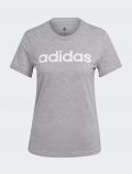 T-shirt manica corta sportiva Adidas - grigio - 3