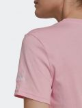 T-shirt manica corta sportiva Adidas - rosa - 3