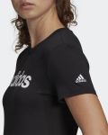 T-shirt manica corta sportiva Adidas - black - 3