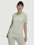 T-shirt manica corta sportiva Adidas - light grey - 0