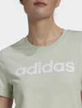 T-shirt manica corta sportiva Adidas - light grey - 1