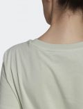 T-shirt manica corta sportiva Adidas - light grey - 3