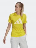 T-shirt manica corta sportiva Adidas - yellow - 0