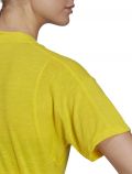 T-shirt manica corta sportiva Adidas - yellow - 1