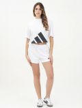 Pantalone corto sportivo Adidas - bianco - 2