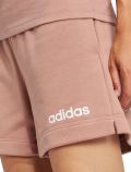 Pantalone corto sportivo Adidas - rosa antico - 1