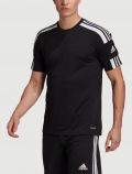 T-shirt manica corta sportiva Adidas - black - 0