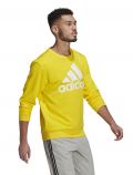 Felpa sportiva Adidas - yellow - 1