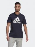 T-shirt manica corta sportiva Adidas - blu - 0