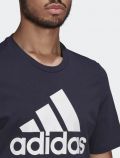 T-shirt manica corta sportiva Adidas - blu - 1