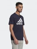 T-shirt manica corta sportiva Adidas - blu - 2