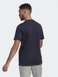 T-shirt manica corta sportiva Adidas - blu - 3