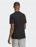 T-shirt manica corta sportiva Adidas - black - 3