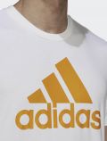 T-shirt manica corta sportiva Adidas - white - 2