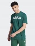 T-shirt manica corta sportiva Adidas - verde - 0