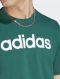 T-shirt manica corta sportiva Adidas - verde - 1