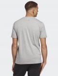 T-shirt manica corta sportiva Adidas - grey - 2