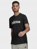 T-shirt manica corta sportiva Adidas - black - 0