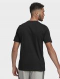 T-shirt manica corta sportiva Adidas - black - 2