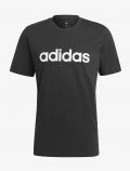 T-shirt manica corta sportiva Adidas - black - 3