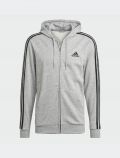 Felpa sportiva aperta Adidas - grey - 3