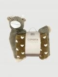 Coperta culla - marrone - 0