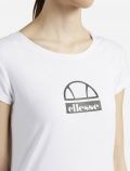 T-shirt manica corta sportiva Ellesse - bianco - 1