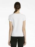 T-shirt manica corta sportiva Ellesse - bianco - 3