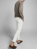 Pantalone casual Jack & Jones - ecru - 3