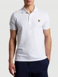 Polo manica corta Lyle&scott - bianco - 0