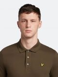 Polo manica corta Lyle&scott - olive - 2