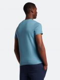 T-shirt manica corta Lyle&scott - blue - 3