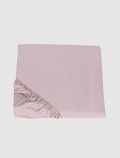 Lenzuola con angoli 2 piazze Fazzini - rosa - 0