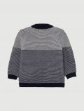 Cardigan con chiusura zip a scomparsa - azzurro - 2