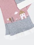Sciarpa e berretto Chicco - rosa grigio - 3