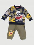 Completo 2 pezzi Chicco - militare - 0