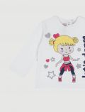 T-shirt manica lunga Chicco - bianco blu - 1