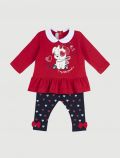 Completo 2 pezzi Chicco - rosso blu - 0