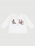 T-shirt manica lunga Chicco - bianco - 0
