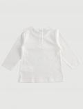 T-shirt manica lunga I Do - panna - 2