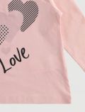T-shirt manica lunga I Do - rosa - 2