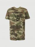 T-shirt manica corta Guess - camouflage - 3