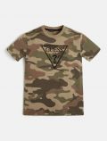 T-shirt manica corta Guess - camouflage - 4