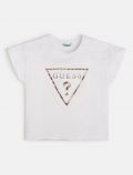 T-shirt manica corta Guess - bianco - 0