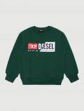 Maglia in felpa Diesel - verde scuro - 0